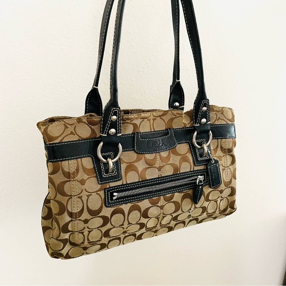 Coach Signature Penelope shoulder bag - Picture 4 of 16